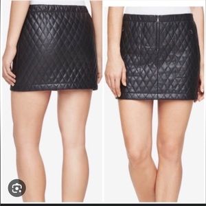 bcbgMaxAzria Dotty faux leather skirt, size Medium
